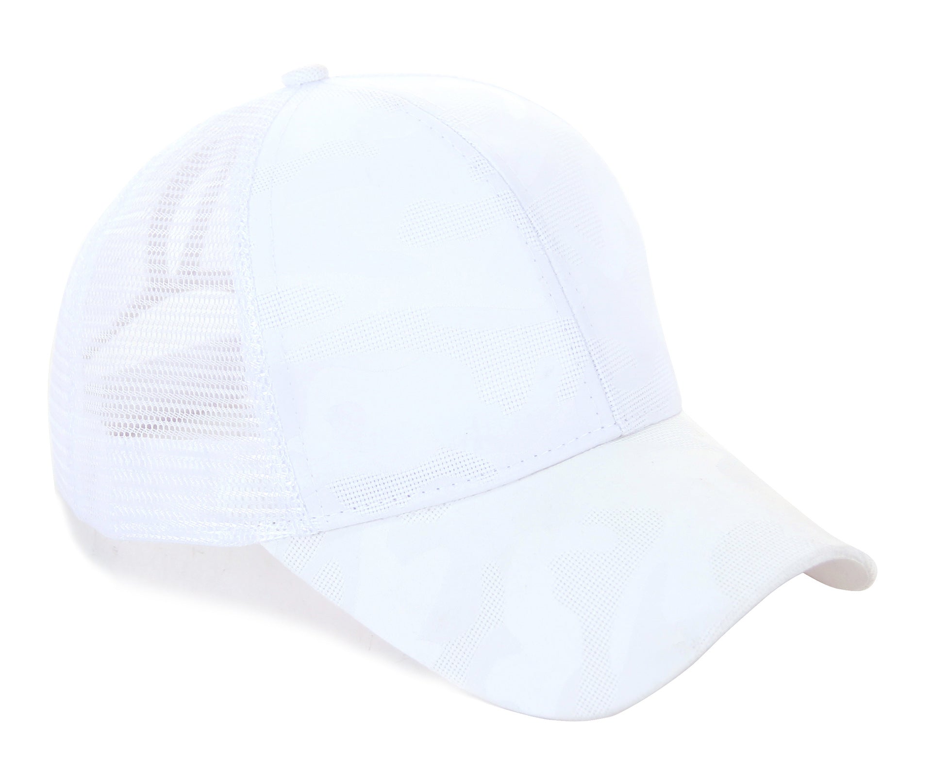 Wholesale Cotton Grid Camouflage Solid Color Baseball Cap